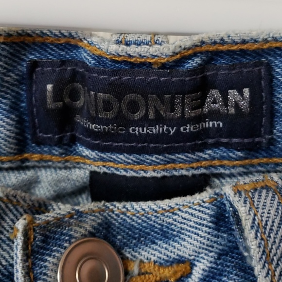 London Jean w/ Emroidered Cuffs Size 2 - Picture 3 of 3